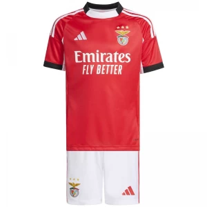 Bambino Maglia Calcio SL Benfica 2025-26 Prima (+ Pantaloncini)
