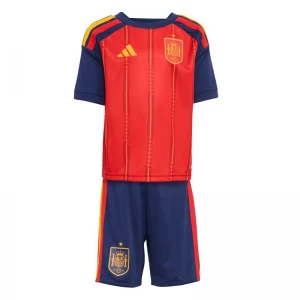 Bambino Maglia Calcio Spagna 2026 Prima (+ Pantaloncini)