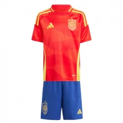 Bambino Maglia Calcio Spagna Europei 2024 Prima (+ Pantaloncini)