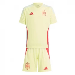 Bambino Maglia Calcio Spagna Europei 2024 Trasferta (+ Pantaloncini)