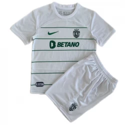 Bambino Maglia Calcio Sporting Lisbon CP 2023-24 Trasferta (+ Pantaloncini)