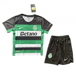 Bambino Maglia Calcio Sporting Lisbon CP 2024-25 Prima (+ Pantaloncini)