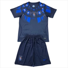 Bambino Maglia Calcio Uruguay Mondiali 2026 Trasferta (+ Pantaloncini)