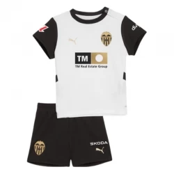 Bambino Maglia Calcio Valencia CF 2024-25 Prima (+ Pantaloncini)