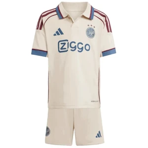 Bambino Maglie Calcio AFC Ajax Amsterdam 2025-26 Terza (+ Pantaloncini)