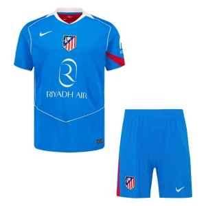Bambino Maglie Calcio Atlético Madrid 2025-26 Terza (+ Pantaloncini)