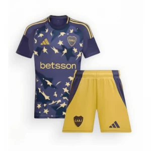 Bambino Maglie Calcio Boca Juniors 2025-26 Terza (+ Pantaloncini)