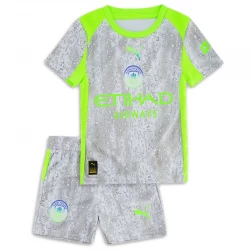 Bambino Maglie Calcio Manchester City 2025-26 Terza (+ Pantaloncini)
