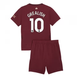 Bambino Maglie Calcio Manchester City Jack Grealish #10 2024-25 Terza (+ Pantaloncini)