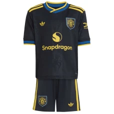 Bambino Maglie Calcio Manchester United 2025-26 Terza (+ Pantaloncini)