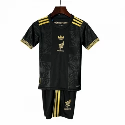 Bambino Maglie Calcio Messico 2025 Black Gold Cup Terza (+ Pantaloncini)