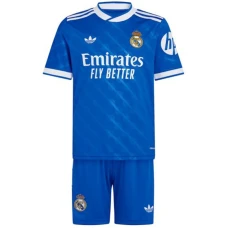 Bambino Maglie Calcio Real Madrid 2025-26 Terza (+ Pantaloncini)
