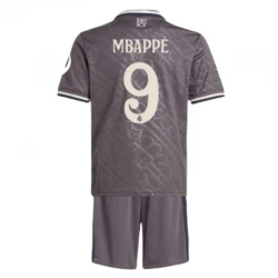 Bambino Maglie Calcio Real Madrid Mbappe #9 2024-25 HP Terza (+ Pantaloncini)