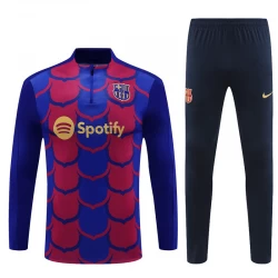 Barcellona Set Felpe da Allenamento 2024-25 Rosso Blu Camo