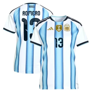 Donna Maglia Calcio Argentina Romero #13 Mondiali 2026 Prima