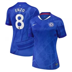 Donna Maglia Calcio Chelsea FC Enzo Fernández #8 2025-26 Prima