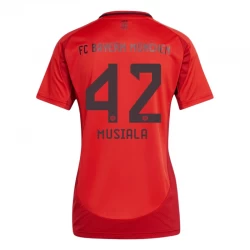 Donna Maglia Calcio FC Bayern München Jamal Musiala #42 2024-25 Prima