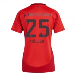 Donna Maglia Calcio FC Bayern München Muller #25 2024-25 Prima