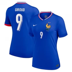 Donna Maglia Calcio Francia Olivier Giroud #9 Europei 2024 Prima
