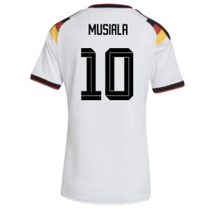 Donna Maglia Calcio Germania Jamal Musiala #10 Mondiali 2026 Prima