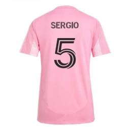 Donna Maglia Calcio Inter Miami CF Sergio #5 2025-26 Prima