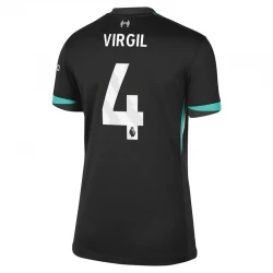 Donna Maglia Calcio Liverpool FC 2024-25 Virgil van Dijk #4 Trasferta