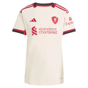 Donna Maglia Calcio Liverpool FC 2025-26 Trasferta