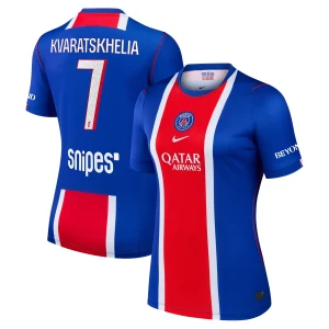 Donna Maglia Calcio Paris Saint-Germain PSG Khvicha Kvaratskhelia #7 2026-27 Prima