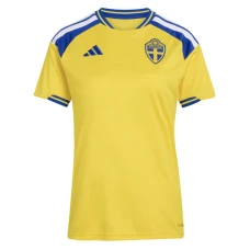 Donna Maglia Calcio Svezia Mondiali 2026 Prima