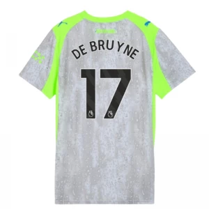 Donna Maglie Calcio Manchester City Kevin De Bruyne #17 2025-26 Terza