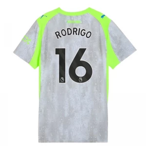 Donna Maglie Calcio Manchester City Rodrigo #16 2025-26 Terza