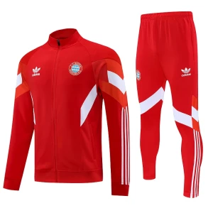 FC Bayern München Set Giacca da Allenamento 2025-26 Rosso
