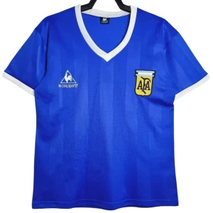 Maglia Argentina Retro 1986 Trasferta Uomo