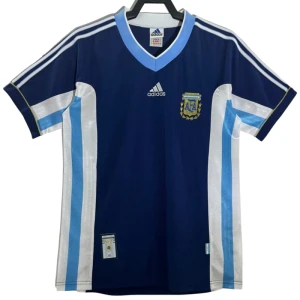 Maglia Argentina Retro 1998 Trasferta Uomo