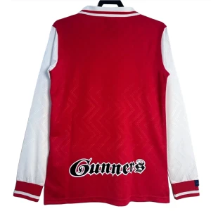 Maglia Arsenal FC Retro 1996-97 Prima Uomo Manica Lunga