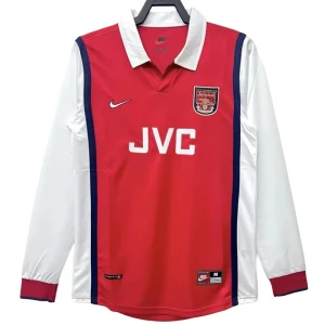 Maglia Arsenal FC Retro 1998-99 Prima Uomo Manica Lunga