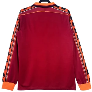 Maglia AS Roma Retro 1998-99 Prima Uomo Manica Lunga