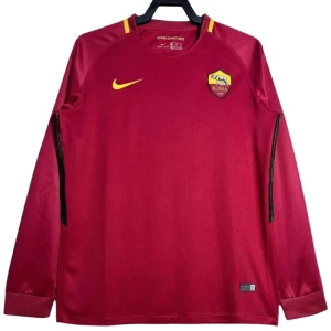 Maglia AS Roma Retro 2017-18 Prima Uomo Manica Lunga