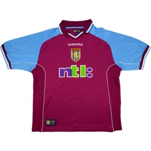 Maglia Aston Villa 2000-01 Prima