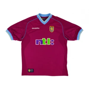 Maglia Aston Villa 2001-02 Prima