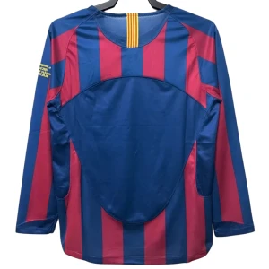 Maglia Barcellona Champions League Final Retro 2005-06 Prima Uomo Manica Lunga