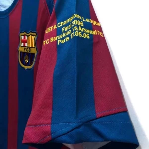 Maglia Barcellona Champions League Final Retro 2005-06 Prima Uomo