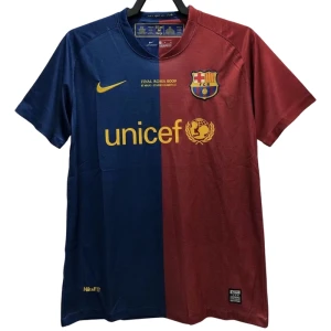 Maglia Barcellona Champions League Final Retro 2008-09 Prima Uomo