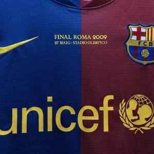Maglia Barcellona Champions League Final Retro 2008-09 Prima Uomo