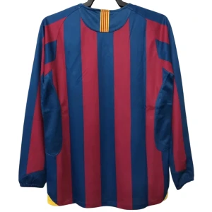 Maglia Barcellona Retro 2005-06 Prima Uomo Manica Lunga