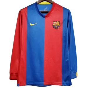 Maglia Barcellona Retro 2006-07 Prima Uomo Manica Lunga