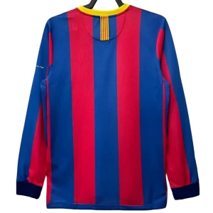 Maglia Barcellona Retro 2010-11 Prima Uomo Manica Lunga
