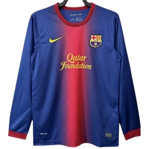 Maglia Barcellona Retro 2012-13 Prima Uomo Manica Lunga