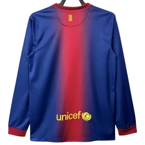 Maglia Barcellona Retro 2012-13 Prima Uomo Manica Lunga