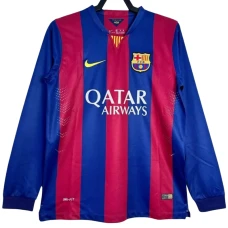Maglia Barcellona Retro 2014-15 Prima Uomo Manica Lunga